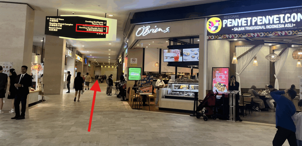 ゲンティンハイランド_ホテルまでの行き方3